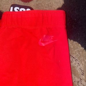 Nike red leggings